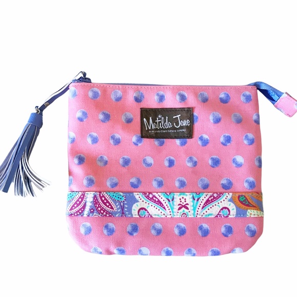 Matilda Jane Handbags - Matilda Jane Tote-ally perfect zippered pouch/bag